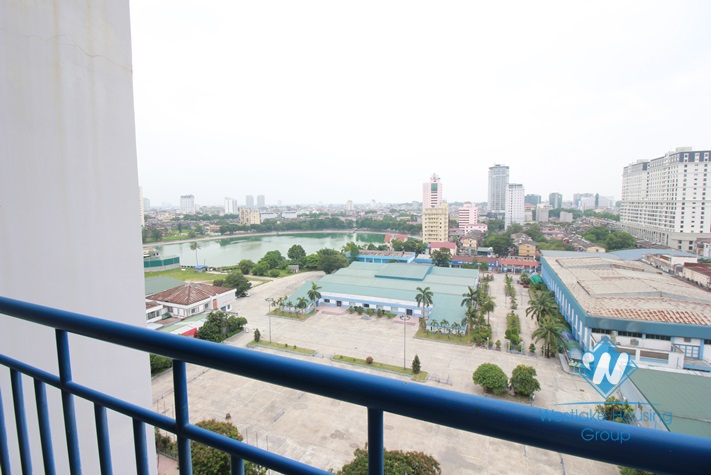 Furnished, gorgeous high-rise apartment for rent in Ba Dinh, Hanoi 